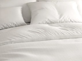 Pamut ágynemű krepp kidolgozással LUXERA fehér hotel zseb II. osztály Ágyneműhuzat mérete: 70 x 90 cm | 140 x 200 cm