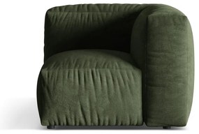 Zöld bársony kanapé modul (variálható sarok) Martina – Micadoni