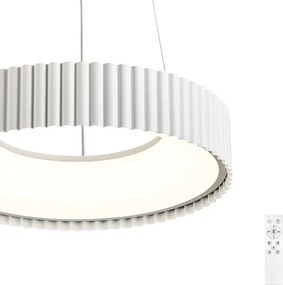 Brilagi - Dimmelhető LED csillár FALCON MODERN LED/30W/230V átm. 40 cm fehér + távirányító