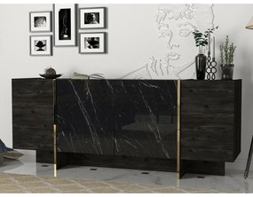 Veyron Black and Gold szekrény