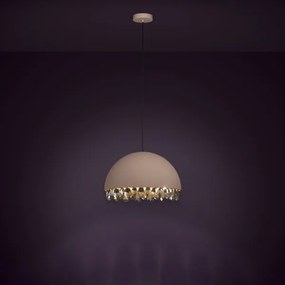 Eglo 39948 - Csillár zsinóron GAETANO 1xE27/40W/230V barna