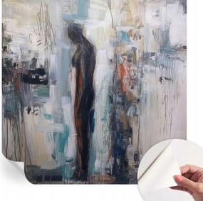 Divatos öntapadós fali tapéta Furnér Rejtélyes figura 250x250 cm