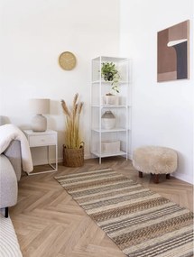 Inverness puff, világosbarna 50x33 cm