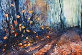 Kép - Az őszi nap sugarai (90x60 cm)