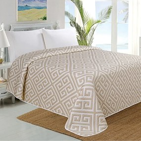 Dolce bézs ágytakaró TiaHome - 140 x 220cm