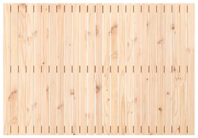 tömör fenyőfa fali fejtámla 159,5x3x110 cm