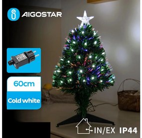 Aigostar B.V. Aigostar - LED Karácsonyi kültéri dekoráció LED/3,6W/230V 60 cm IP44 hideg fehér AI1225