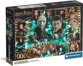 Harry Potter Spellbound 1000 db-os Compact puzzle Clementoni