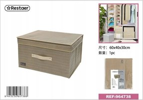 Tároló doboz rendszerező nem szőtt 60x40x30cm Tárolás