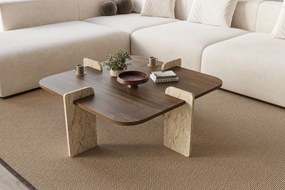 Poalla - Walnut, Travertine