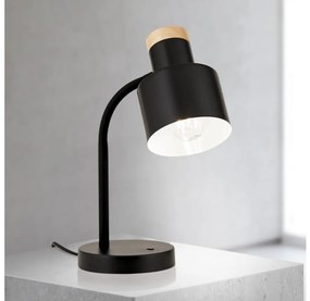 Orion - GILI asztali lámpa 1xE27/40W/230V fekete