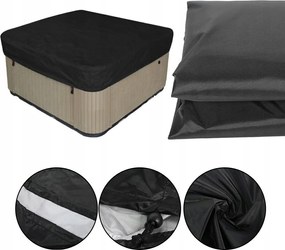 Spa Kád Huzat Kád 231X231 Védőhuzat Kerti Bútorokhoz