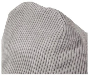 Sötétszürke kordbársony babzsákfotel Snug 100 – SLOWDOWN