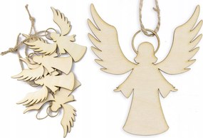 Medálok Bombák Angyalkák Natúr 5 db 9cm