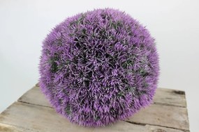 Lila mű buxusgömb 28cm