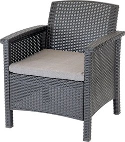 Venus műanyag kerti szék grafit