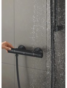 GROHE 345942430 - Termosztátos zuhanycsaptelep PRECISION START DN 15 fekete