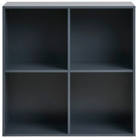 Sötétszürke fali könyvespolc 30x69 cm Horne – House Nordic