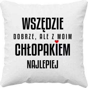 Mindenhol jó, de a barátommal a legjobb neki a párna