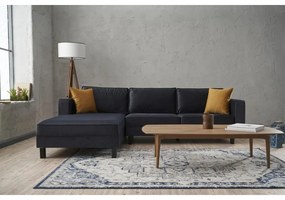 Sarokkanapé Kale Velvet Balos - Antracit