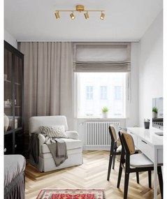 ByRydens 4200720-6501 - Spotlámpa CORRECT 4xGU10/7W/230V arany