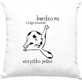 Macska Párna Ez Minden Valahol Fehér