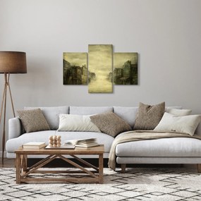 Egy nyugati város képe (90x60 cm)