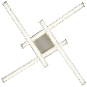 Globo 67346-24 - LED Mennyezeti lámpa KIRINA LED/24W/230V 4000K matt króm