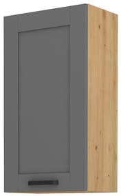 Felső konyhaszekrény Lucid 50 G 90 1F (artisan tölgy + dustgrey). Akció -6%. 1045604