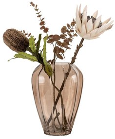 Váza, fújt üveg, H29cm