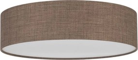 TK LIGHTING 10165 EARTH Ernyős Mennyezeti Lámpa Fehér, Barna E27 IP20