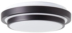 Brilliant Brilliant - LED Mennyezeti lámpa MALMÖ LED/12W/230V 3000K átm. 34,5 cm fekete BI0072