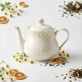 Kerámia Teáskanna 0.8L Elegáns És Funkcionális Daisy Line