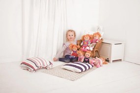 Bigjigs Toys Poppy rongybaba, 28 cm