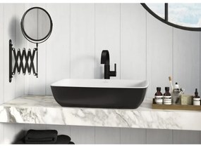Villeroy & Boch 417258BCT8 - ARTIS pultba ültethető mosdó 58x38,5 cm kerámia/fekete