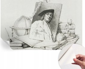 Öntapadós tapéta Falfestmény Prémium Művészi portré 416x254 cm