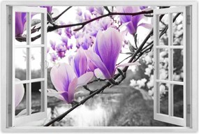 Poszterek 90x60 Magnólia Virágok