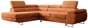 Sarokkanapé Stiletto (B) (réz + ezüst). Akció -15%. 1099700