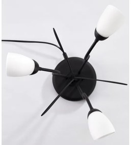 Jupiter 2065 - Asztali lámpa GLORIOSA 3xG9/14W/230V fekete