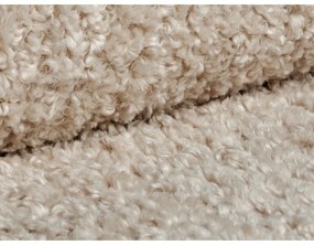 Világosbarna buklé puff Dia – Micadoni