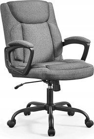 Songmics forgószék, szürke