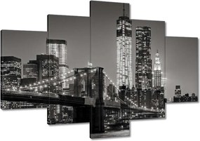 Festmények 120x80 New York Manhattan híd