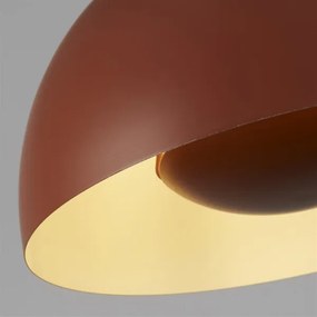 Searchlight 35411OR - MARS függeszték kábellel 1xE27/60W/230V átm. 40 cm téglavörös