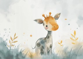 Poszter 84,1x59,4cm Kis zsiráf