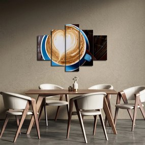 Kép - Latte Art (150x105 cm)