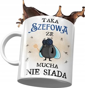 Bögre a főnöknek Olyan főnöknő, hogy a légy nem ül le a fényképes nyomattal