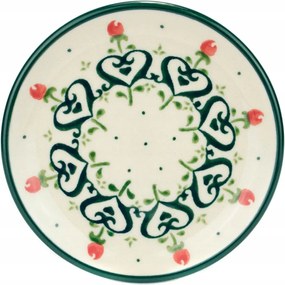 Desszert tányér csészealj állvány 10 cm Ceramika Artystyczna Bolesławiec