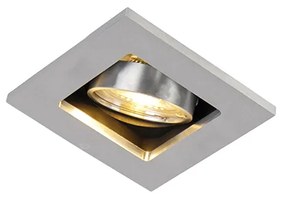 Okos süllyesztett spotlámpa alumínium WiFi GU10 dönthető - Qure