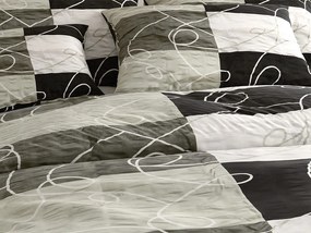 Kasparo blend krepp ágynemű szürke hotel zsebbel Ágyneműhuzat mérete: 70 x 90 cm | 140 x 200 cm