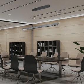 LED csillár kábelre 36W 230V 3000/4000/6400K antracit